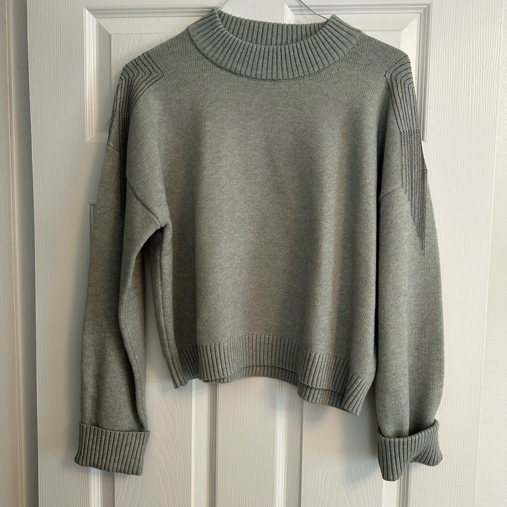 Wildfox Knit Sweater with Shoulder Detail